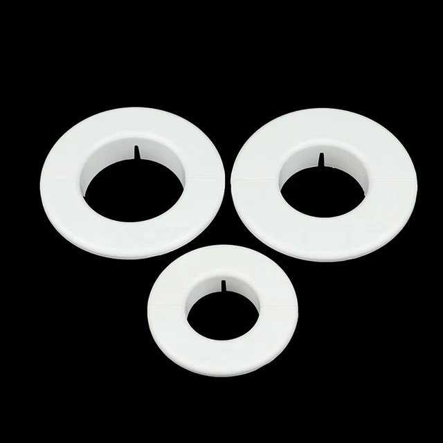 Copertura foro aria condizionata ABS parete rotonda riservata foro cappuccio decorativo F2
