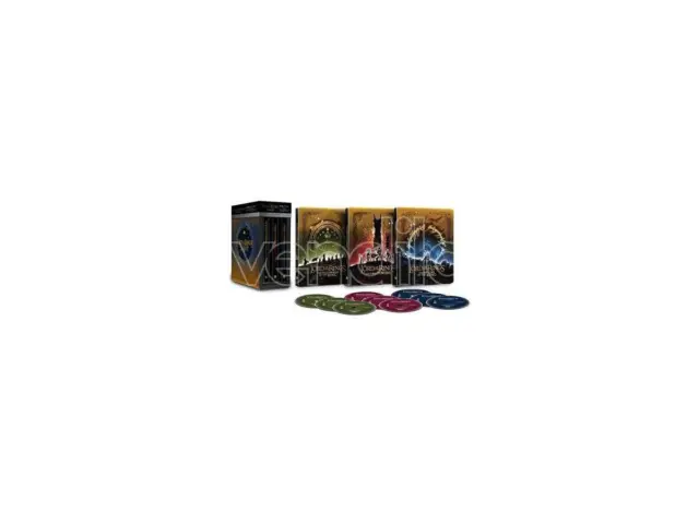 IL SIGNORE DEGLI Anelli La Trilogia Steelbook 9 Blu-ray Ultra HD 4K Warner  Bros. EUR 126,19 - PicClick IT