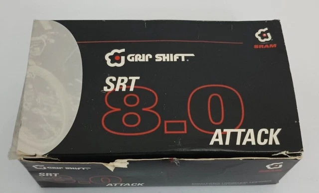 Vintage New In Box SRAM Attack SRT 8.0 Grip Set Shift Twister Cables Grips Vintage New In Box SRAM Attack SRT 8.0 Grip Set Shift Twister Cables Grips