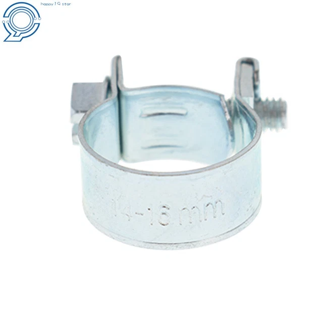 3/8 Inch High Quality Fuel Injection Hose Clamp / Auto Fuel Clamps 20 Pcs