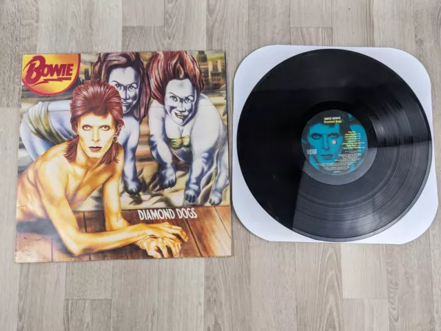 David Bowie - Diamond Dogs Vinyl LP Gatefold 1990 Reissue EMC 3584