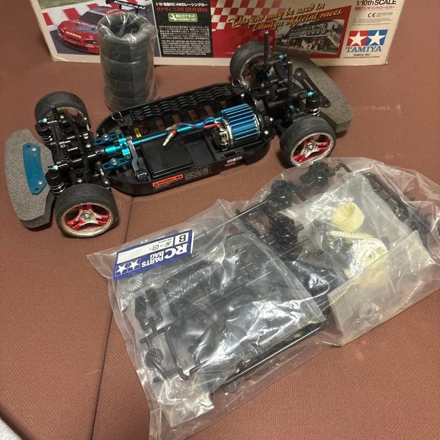 TAMIYA TT 01 1 10 RC Touring Car Chassis Kit 4WD Electric Blue Aluminum tamiya-tt-01-1-10-rc-touring-car-chassis-kit-4wd-electric-blue-aluminum