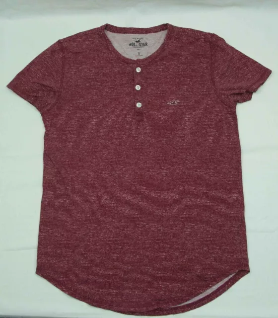 - HOLLISTER TOP T SHIRT DA UOMO IN COTONE TAGLIA S VGC ..s