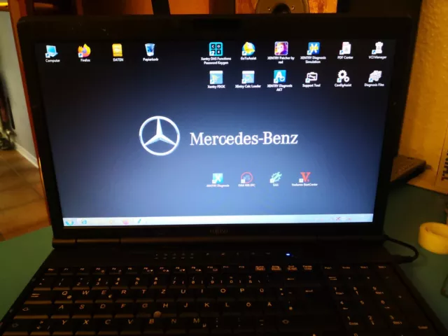 MERCEDES Xentry Star Diagnose mit NOTEBOOK WIS EPC EWA Das Vediamo für C4 Multi