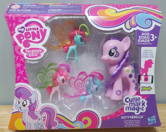 Buttonbelle & Friendship Flutters -NIP G4 My Little Pony Friendship is Magic FIM