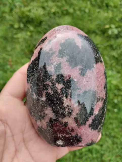 Rhodonite Forme Libre Pierre Naturelle