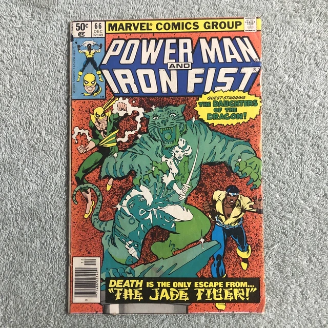 Power Man and Iron Fist #66 2nd Sabretooth Newsstand Variant Marvel F/F+