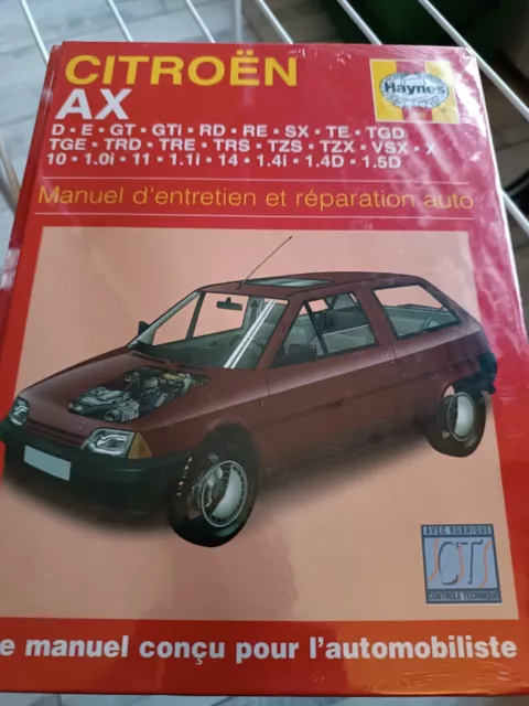 Revue Technique haynes CITROEN AX essence - Diesel - 1986 à 1998 - phase 1 et 2