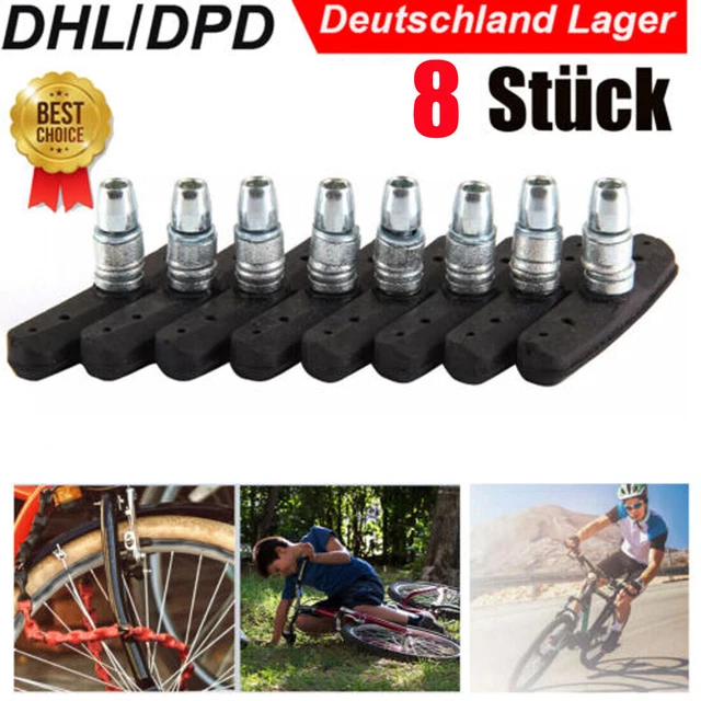 Cerioll Fahrrad Bremsen Set - V-Brake Komplettset In Schwarz Für MTB & Rennrad