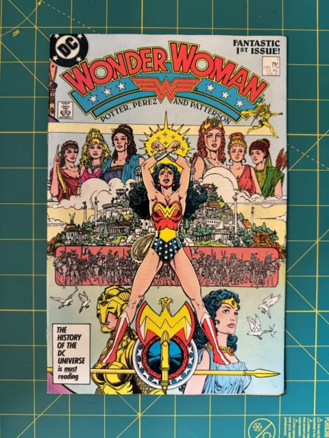 Wonder Woman #1 - Feb 1987 - Vol.2 - Direct Edition - Major Key - 7.0 FN/VF