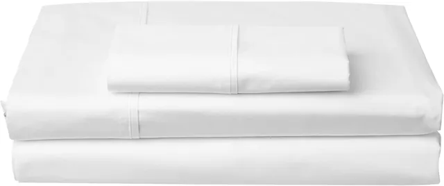 Nautica - Percale Collection - Bed Sheet Set - 100% Cotton, Crisp & Cool, Lightw
