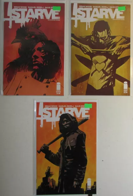 Starve Lot of 3 #7,8,9 Image Comics (2016) NM 1st Print Comic Books