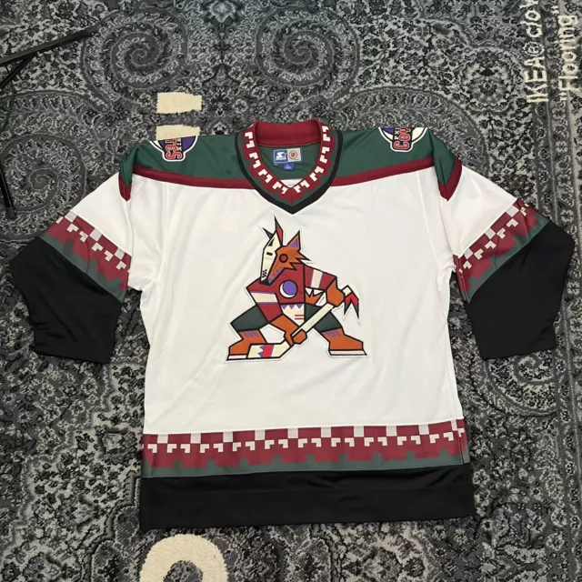 Vintage PHOENIX COYOTES NHL Starter Jersey YS/YM – XL3 VINTAGE CLOTHING