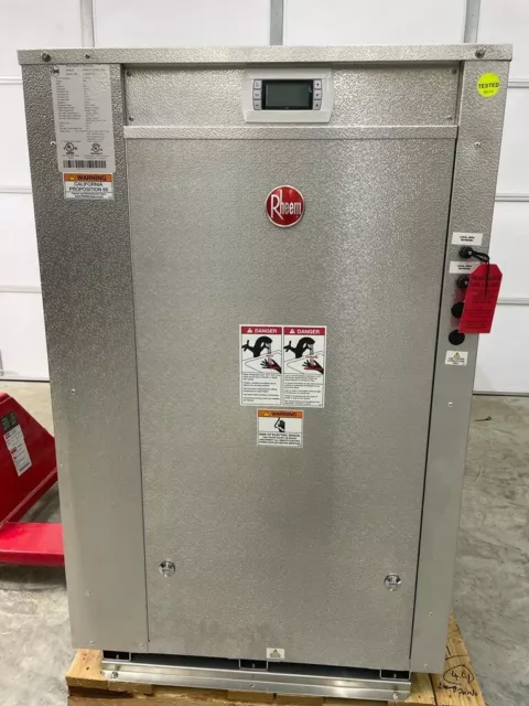 RHEEM HPHD-135HNU-483 Air to Water 135k BTU 480 Volts / 3 Phase Commercial