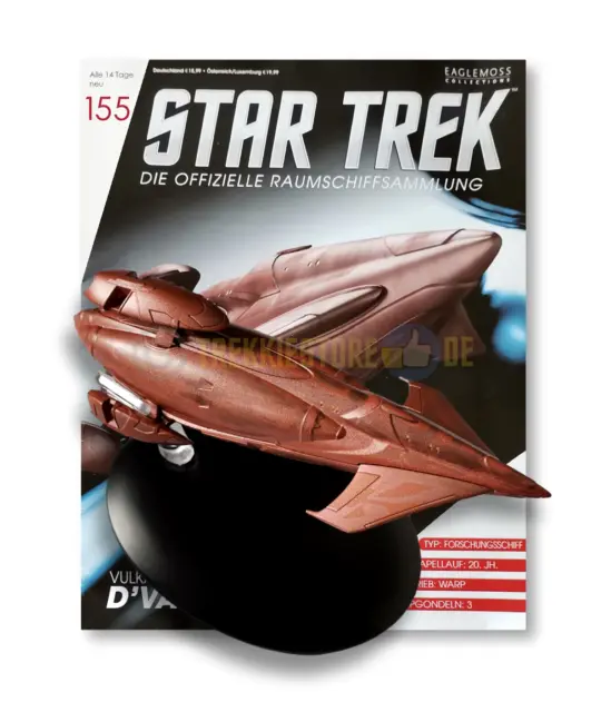 Eaglemoss Star Trek la collezione ufficiale di astronavi D'Vahl #155