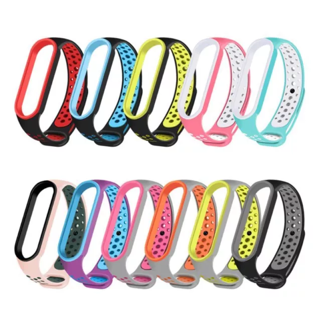 for 5 Sweatproof Wristband Strap TPU Silicone Bracelet