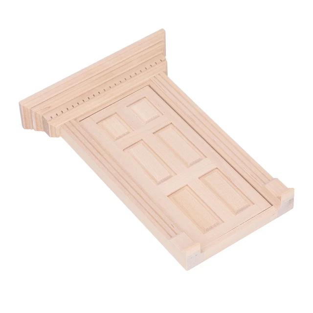 Maison de poupée Mini décorations pour la maison, fée en bois, porte elfe brille dans la nuit, fenêtre, décoration murale pour chambre de bébé, ornements artisanaux, cadeau pour bébé  1503