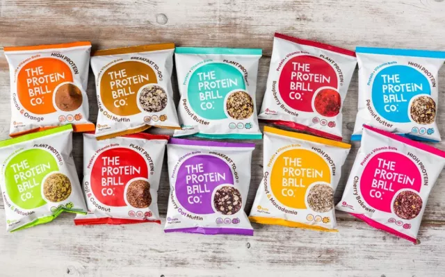 The Protein Ball Co. All Flavours - 45g - Pack of 10