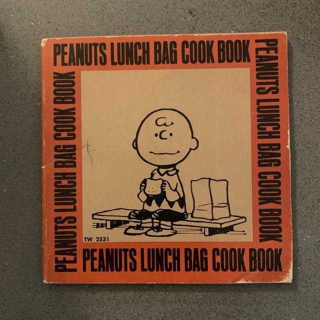 PEANUTS BOOK LOT of Lunch Bag Comic Snoopy Charlie Brown Woodstock