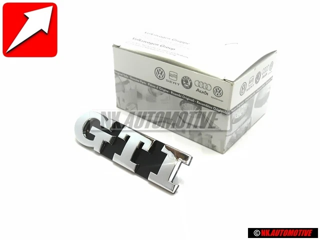 Genuine VW GTI Front Grill Badge Emblem Chrome - 1K6853679D FXC