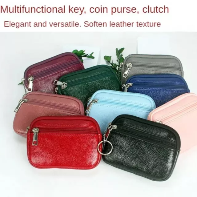 CARD HOLDER COIN Purse PU Leather Short Wallets New Women Mini Wallet ...