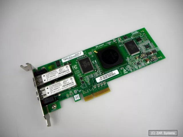 HP AE312-60001, 407621-001 FC1242SR 4GB PCIe Dual Fiber Channel Adapter, NEUW.