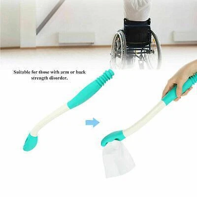 Limpieza cómoda de asistencia al movimiento - Ayuda para inodoro Buddy inferior - Herramienta de alcance