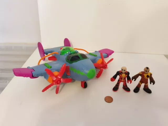 Imaginext Airport Jet Plane & Pilot Playskool Heroes Figure Set, Combine Postage