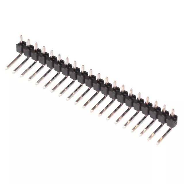 10 x 20-Way Right Angle Male Header 2.54mm