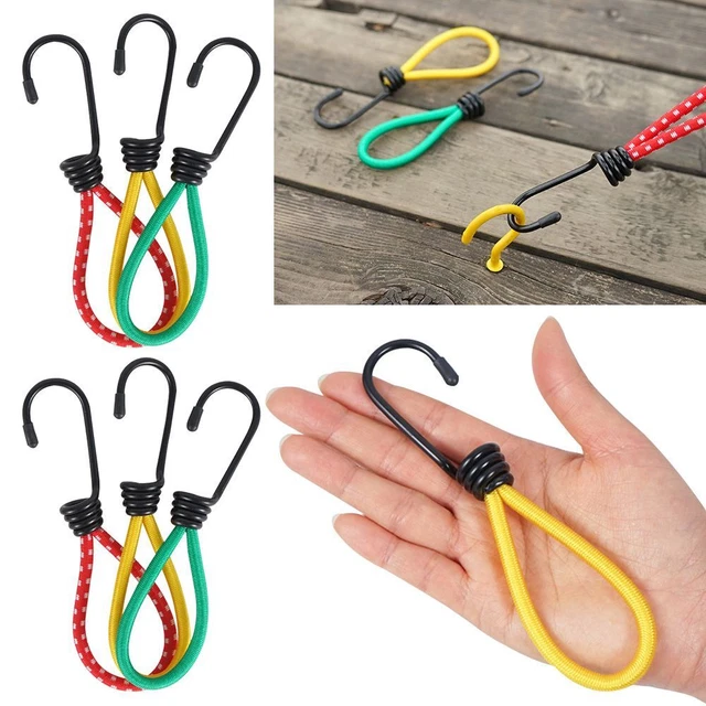 Ceinture de reliure fixe Boucle de corde élastique Corde élastique avec crochet