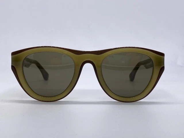 Mykita occhiali da sole donna rotondi marrone panto maison margiela MMDUAL004 D9