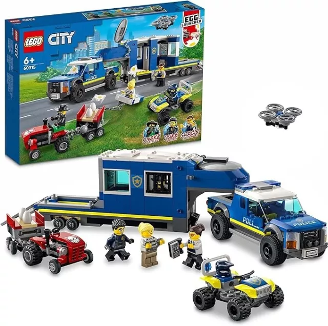 LEGO CITY: Police Mobile Command Truck (60315), NEW