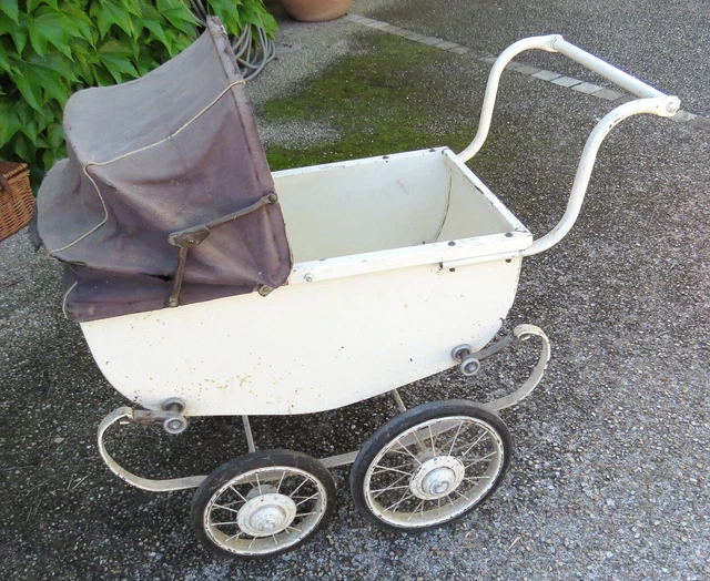 LANDAU DE POUPEE Ancien Annees 40 EUR 59 00 PicClick FR