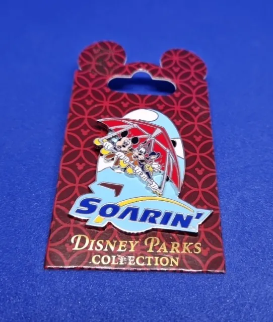 Disney Pin Badge - Parks Collection, Soarin' Glider, Mickey Donald, Goofy Rare