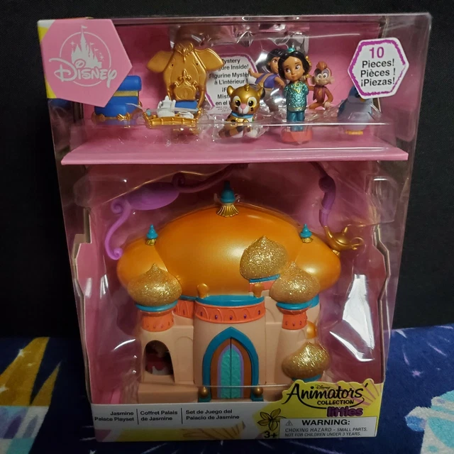 DISNEY ALADDIN JASMINE Animator's Littles Surprise Palace Playset Doll