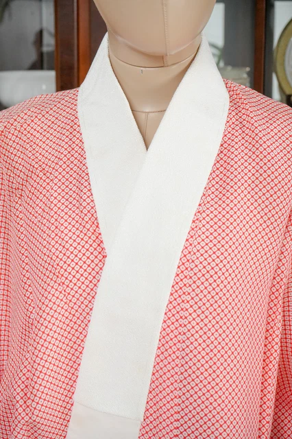 Dear Vanilla Japanese Juban Undergown Women's Kimono Genuine Vintage Mint 3