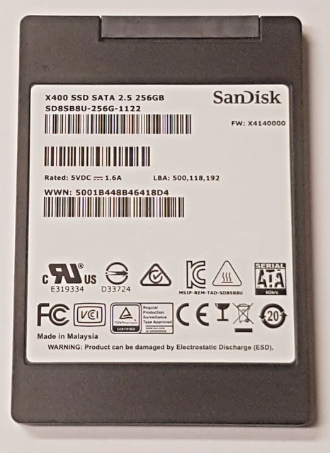 SanDisk Ultra 3D 2.5 2 To Série ATA III