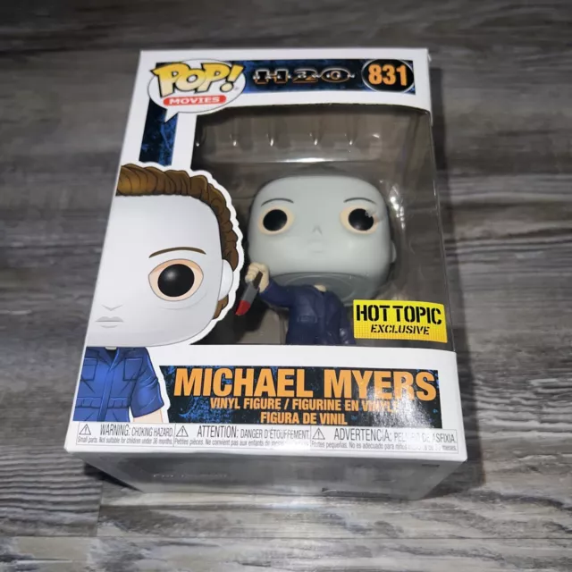 Funko Pop ! Michael Myers 831 Hot Topic Exclusive H20 Pop Movies W01