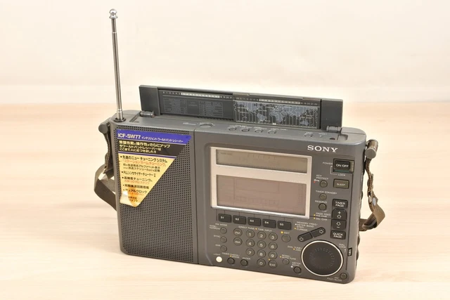 SONY ICF-SW77 WORLD Band Receiver Radio Tested Working from Japan