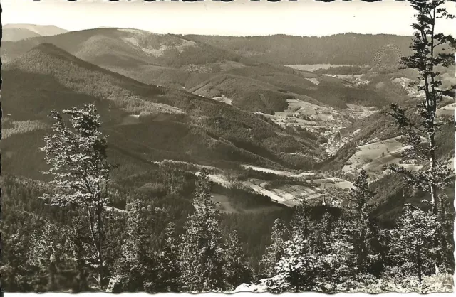 AK Bad Griesbach / Bad Peterstal - Blick von der Schwarzwaldhochstraße -ca. 1953