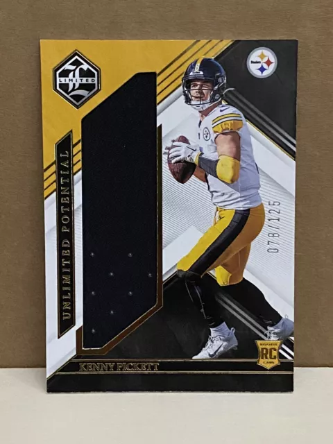 2022 Panini Limited KENNY PICKETT Unlimited Potential RC Patch #/125 - Steelers