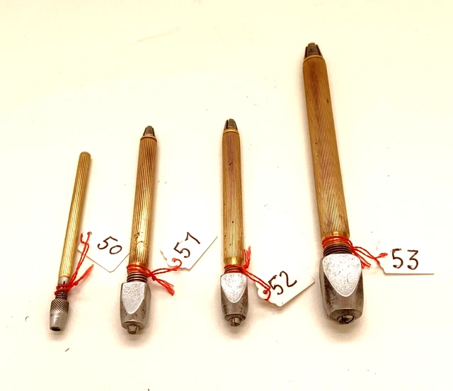 Lot De 8 Mandrins Miniatures En Laiton (0-3.5mm) - Pour Perçage PCB, Modélisme, Petit Perçage Précis