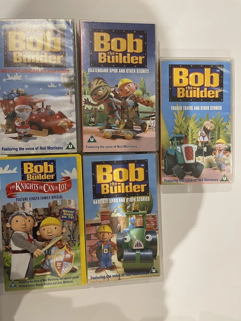 BOB THE BUILDER - vhs video tapes - Bundle £15.00 - PicClick UK