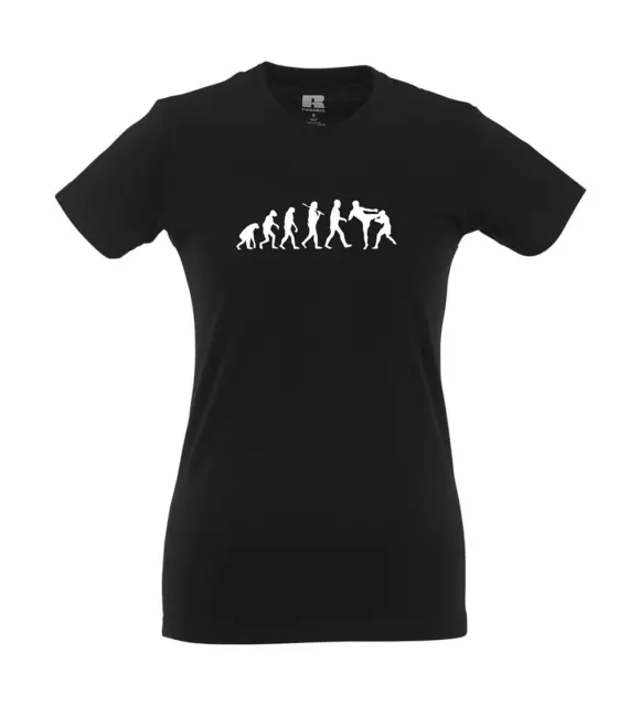 Maglietta Evolution Ultimate Fighting ufc Muay Thai hardcore I Girlie