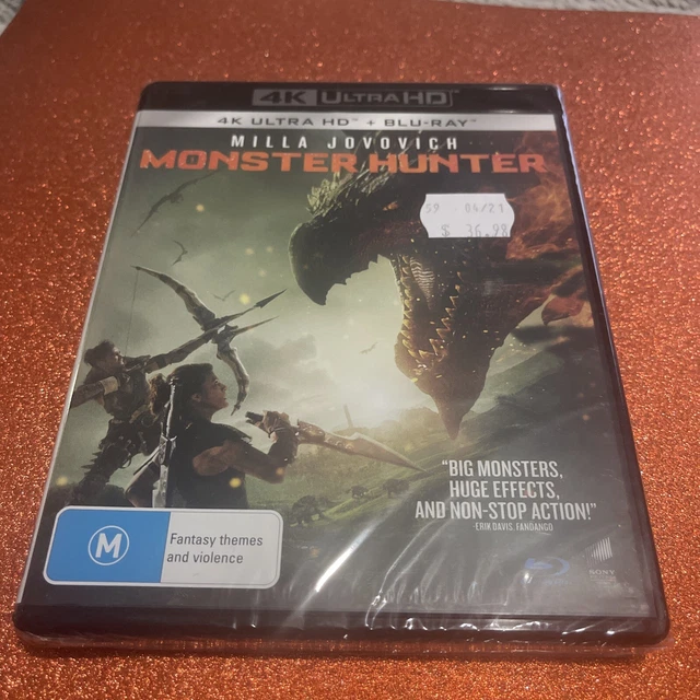 NEW! MONSTER HUNTER - Movie Collection 4K Ultra HD Blu Ray Region B EUR ...