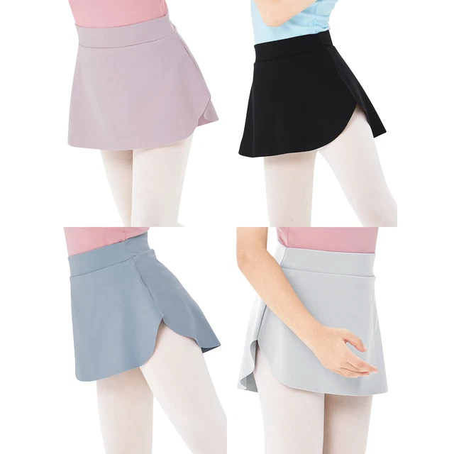 Abito per bambine bellissimo abbigliamento traspirante allenamento laterale diviso balletto