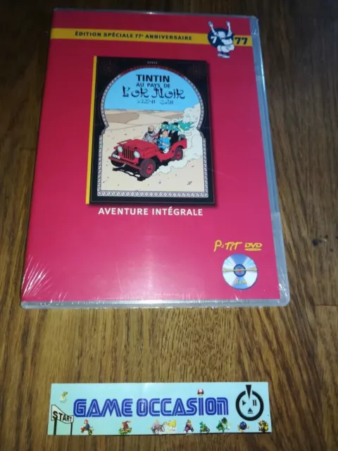 Tintin A País ORO Negro DVD VF