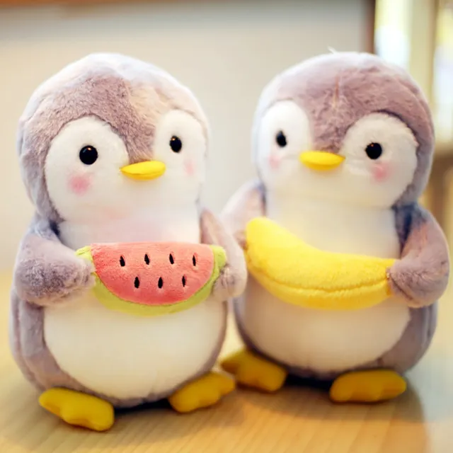 25CM Penguin Plush Soft Toys Stuffed Cute Animal Doll Pillow Kids Warm Gifts NEW