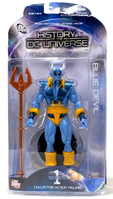 DC Direct History of the DC Universe Blue Devil Series 1 Collector Action Figure