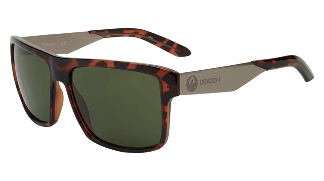 NEW Dragon DR SPACE LL 246 Dark Tortoise Sunglasses with G15 Green Luma Lenses